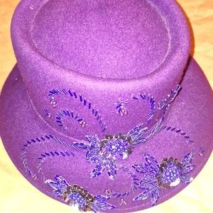 Purple beaded and ready!